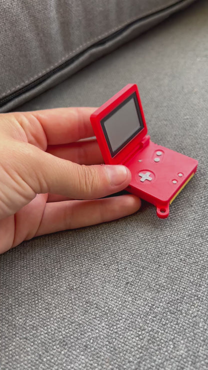 Game-Boy Advanced SP Keychain